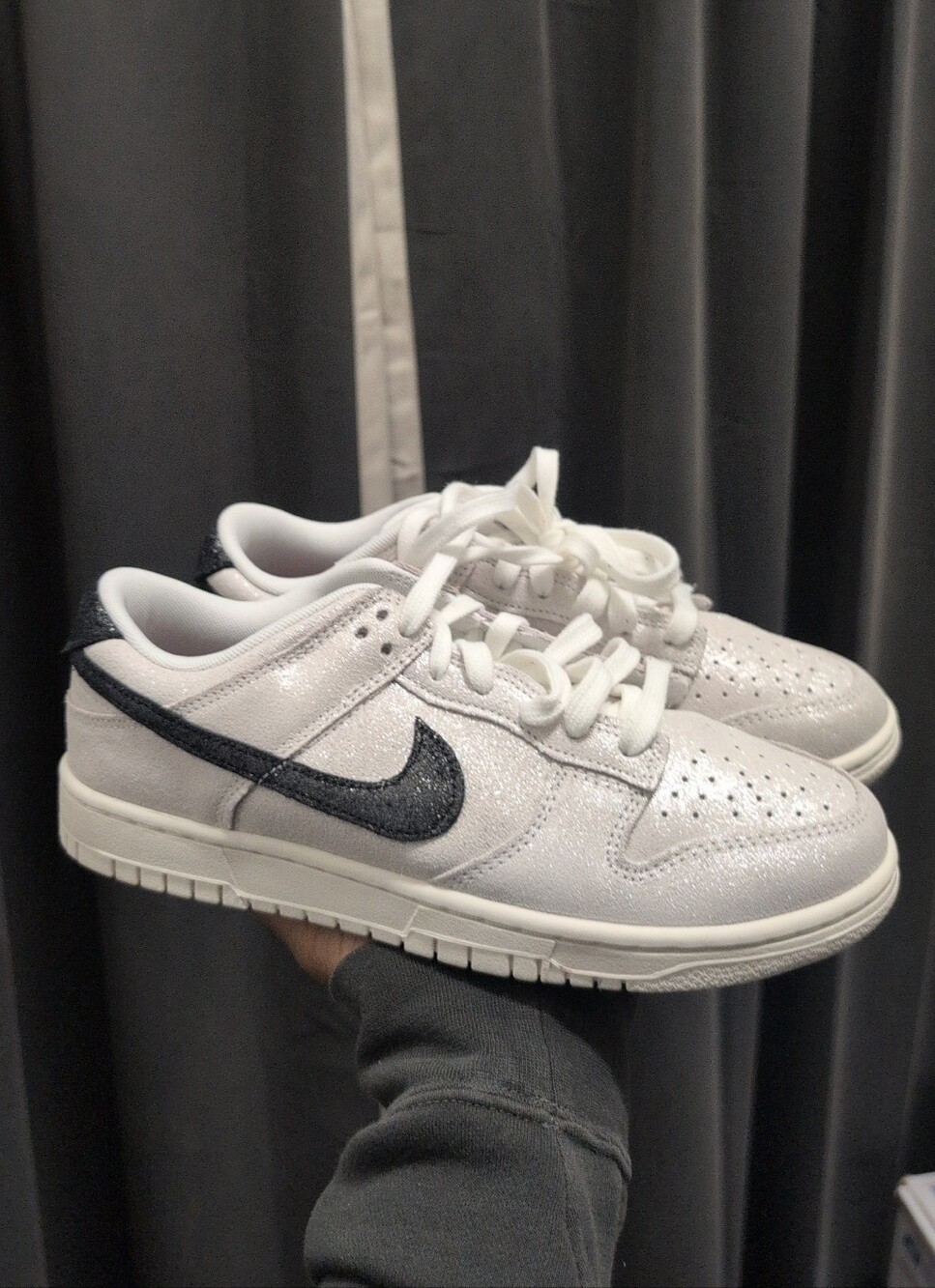 Nike Dunk Low SE White Black Team Red (Women's) - HQ3502-100 Size 9